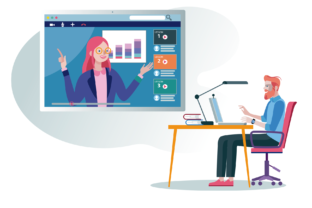 E-learning and Business Man: A Versatile Graphic for Handmade Creations