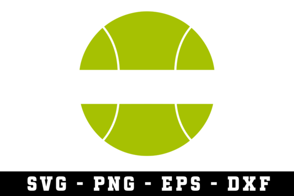 Tennis Ball SVG Cut Files for Crafts and Graphics